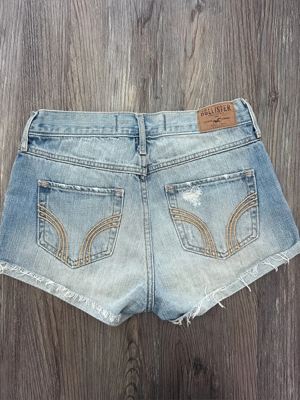 Hollister denim shorts size 25